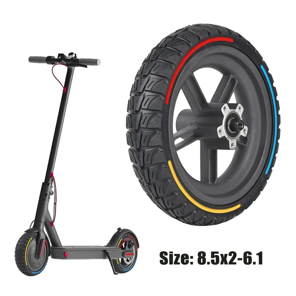 8.5 Inch 8.5*2 Solid Tires Whole Tire For Xiaomi-PRO Electric Scooter Wheel Rubber Wear-resistant Solid Tires