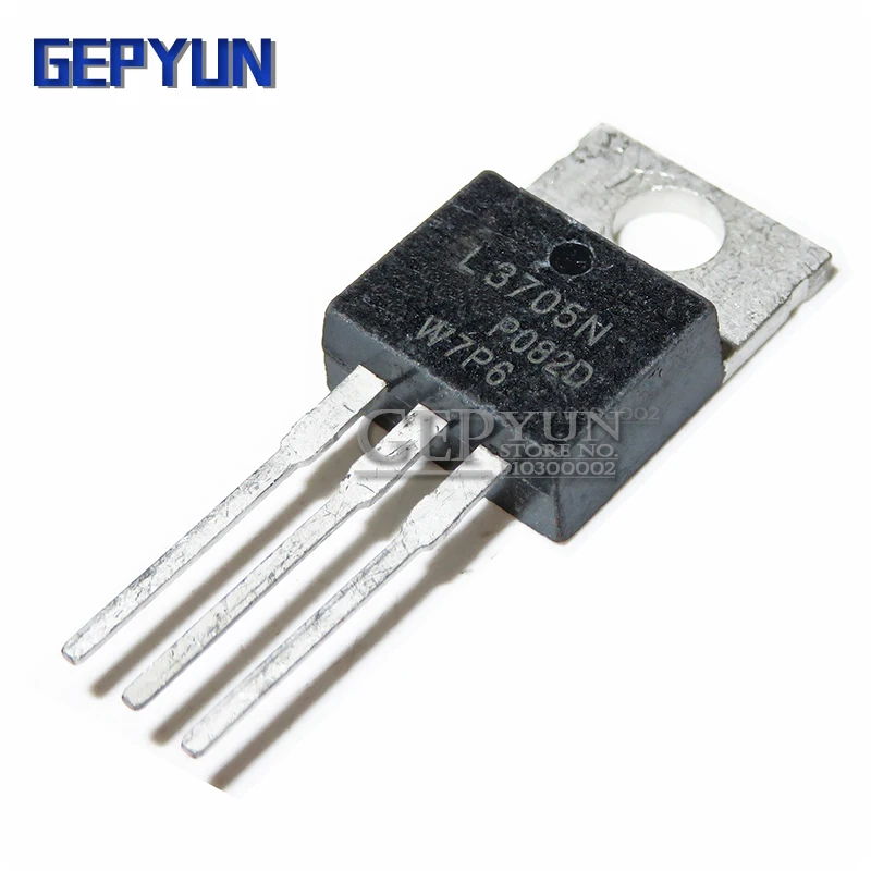 5PCS IRL3705NPBF IRL3705N TO-220 TO220 IRL3705 MOS Gepyun