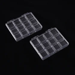A 12 compartment plastic storage box, multifunctional storage box, classified storage box, jewelry box