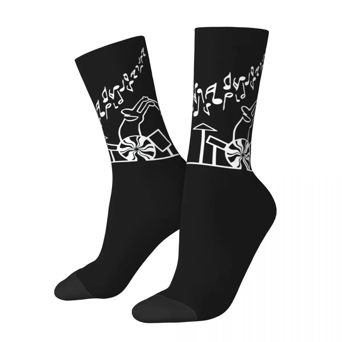 

Funny Crazy Sock for Men Bianca Hip Hop Harajuku La Linea TV Happy Quality Pattern Printed Boys Crew Sock Novelty Gift