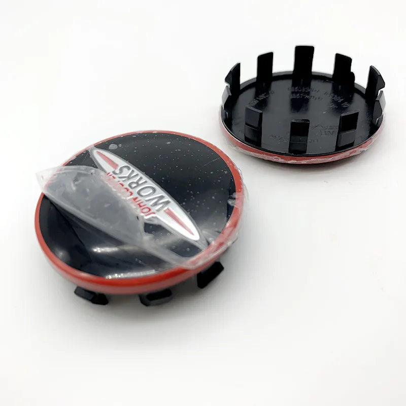 56mm JCW John Cooper Works Car Wheel Center Hub Cap Rim Cover Emblem ForMini Cooper S 2011 2012 2013 R56 R50 R53 R60 F56 F55