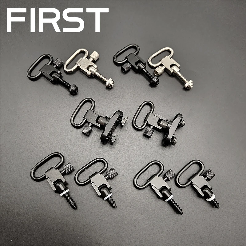 

Tactical QD Sling Swivel Mount Adapter Metal Quick Detachable Gun Strap Sling Mount Ring Rifle Shotgun Hunting Gun Accessories