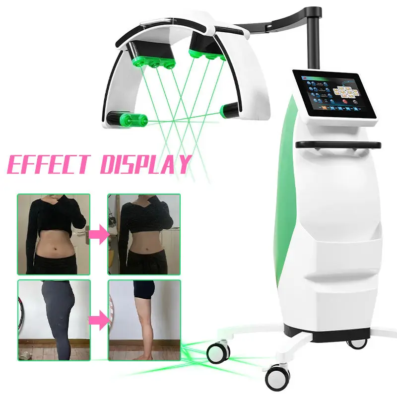 10D Emerald lose Weight Machine 532nm Green LightBurn Fat Body Slimming Body Shaping Beauty SPA Machine
