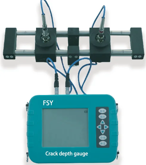 GTJ-FSY اختبار عمق الكراك الكراك متر بناء الخرسانة الكراك عمق اختبار المعدات الاختبار