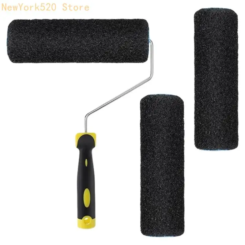 N84C 9inch STURDY ROLLER SETS 3 với khung để cải tạo nhà