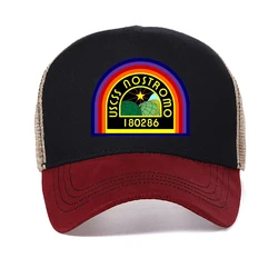 Ruimte Kracht Verkennen Convenant Uscss Nostromo Baseball Cap Vlucht Vleugels Blauw Officier Badge Mannen Hoed Zomer Mesh Trucker Hoeden