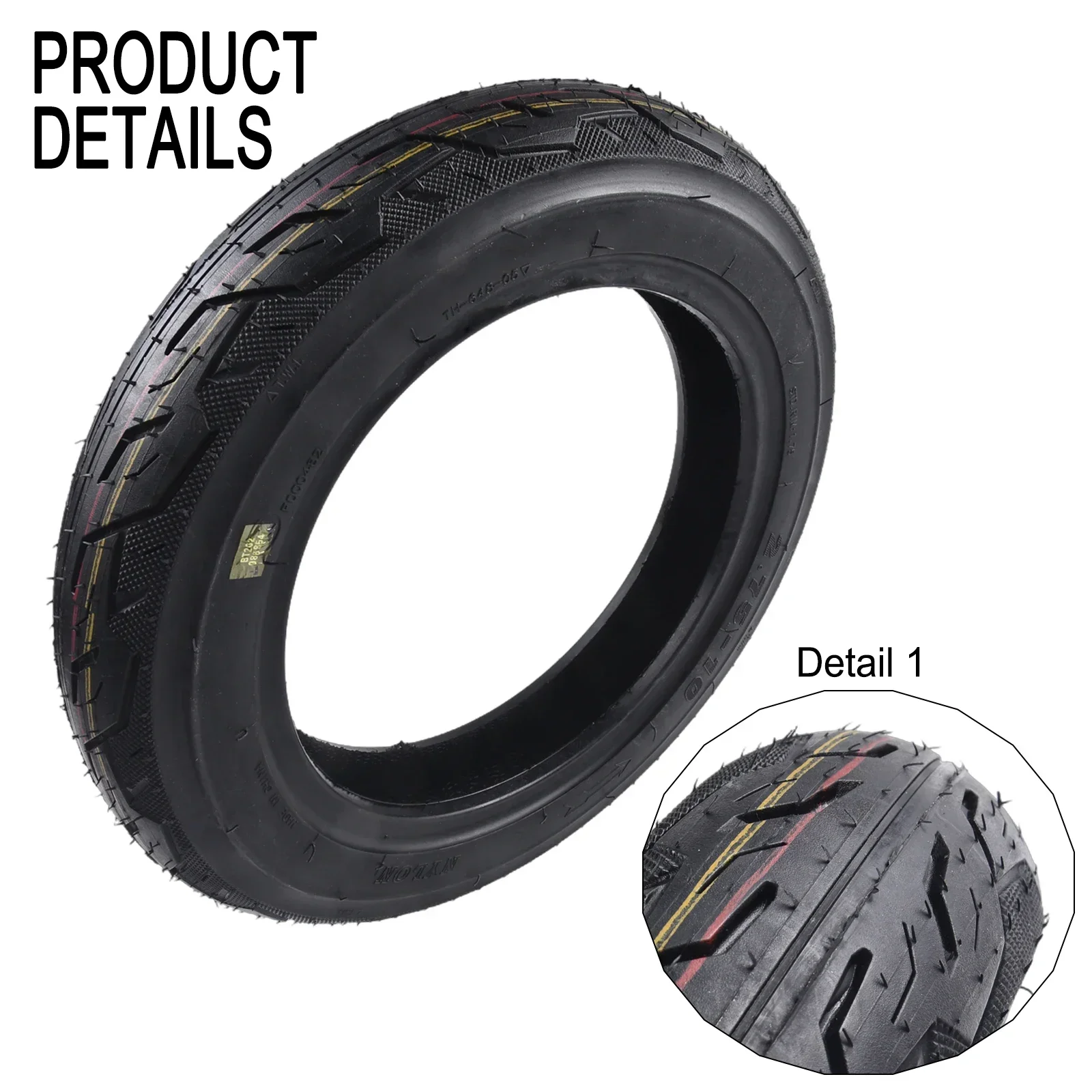 14 Inch 2.75-10 Front Rear Mini For-Moto Dirt Bike Tubeless Tyre 14x2.75 For E-bike Tubeless Tyre Mini For-Moto Dirt Bike Parts