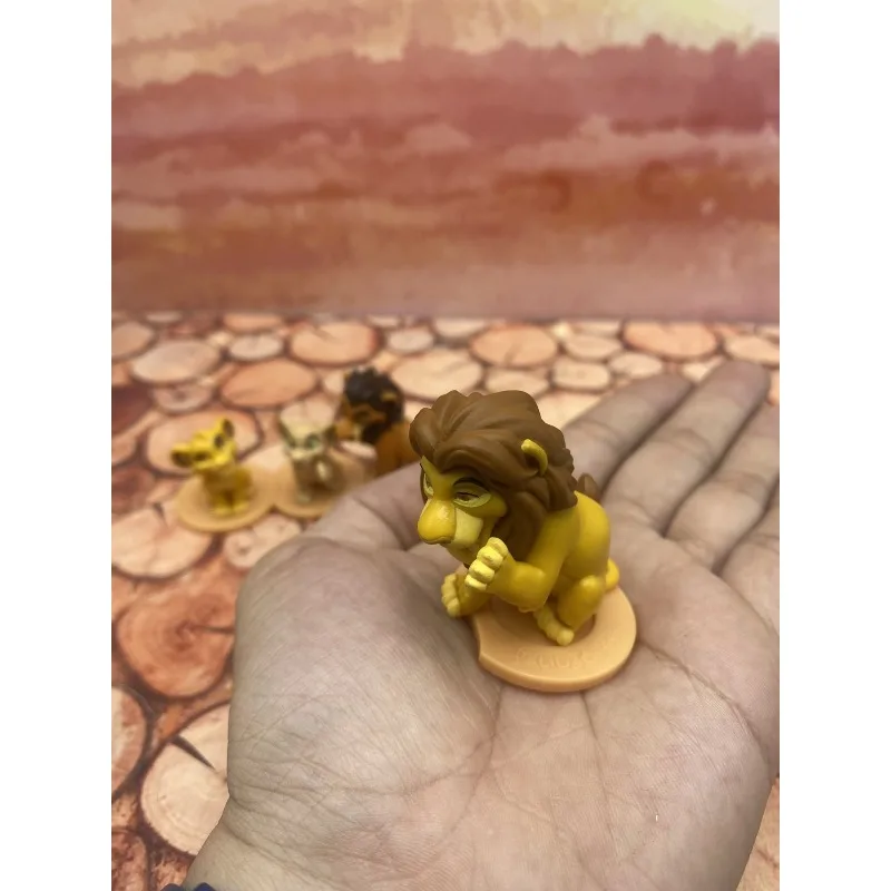 Original Anime Gashapon Figurine Cute The Lion King Whisper Kawaii Action Figure Miniature Capsule Toys Gift