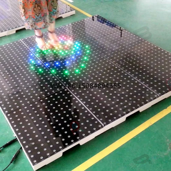 

50*50cm 8*8 Pixel Interactive Sensitive Led Dance Floor Disco Light