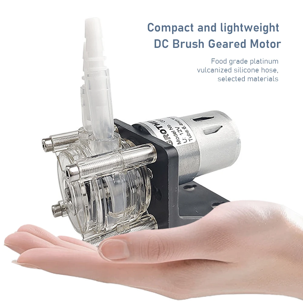 

12 В/24 В коррозионностойкий вакуумный насос Перистальтический насос с высоким потоком Сильный всасывающий насос Самовсасывающий насос Вязкий насос