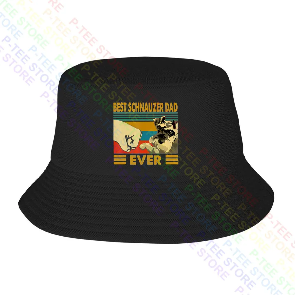 

Schnauzer Dog Dad Ever Baseball Cap Snapback Caps Knitted Bucket Hat