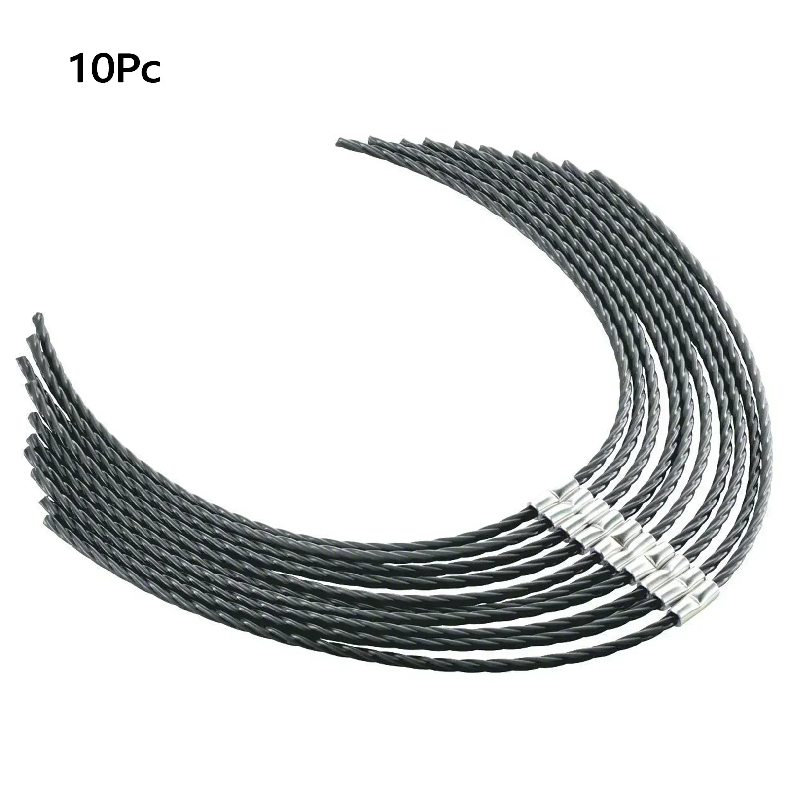 Imagem -02 - Linha de Carretel de Cortador de Escova Linha de Carretel para Cortador de Grama Bosch Afs 2337 Fio de Corte de Nylon Curvo Peças de Reposição para Aparador de Grama de Jardim com 10 Peças