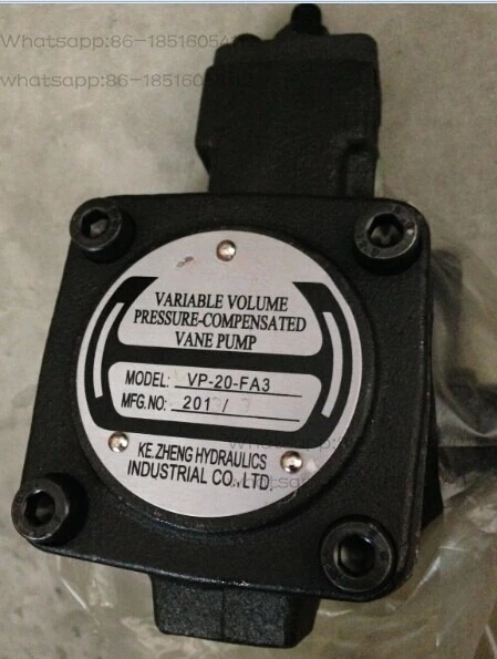 

Pump VP-40-FA3 VP-20-FA3 VP-30-FA3 VP-15-FA3-T7 VP-4