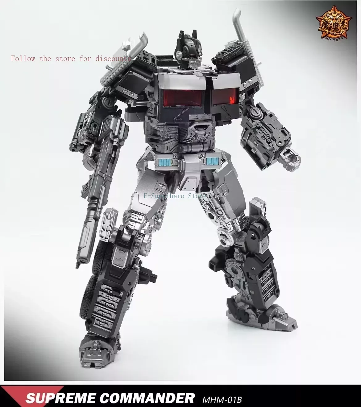 [IN STOCK SOON] MHZ TOYS Transformation MHM-01B MHM01B Black SUPREME OP COMMANDER 20CM KO SS102 SS-102 Action Figure