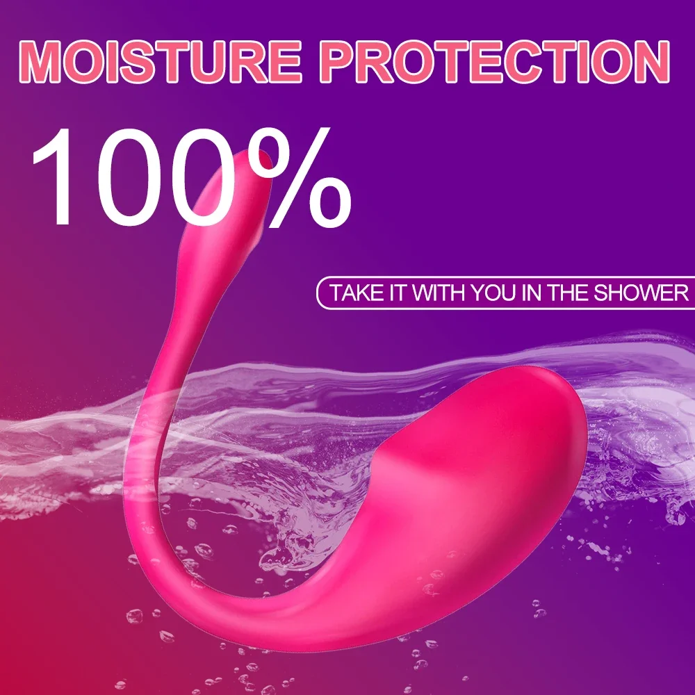 APP Wireless Control Vibration Love Egg Vibrator G Spot Vibrating Vaginal Stimulator Wearable Bluetooth Sex Toys For Adult Women