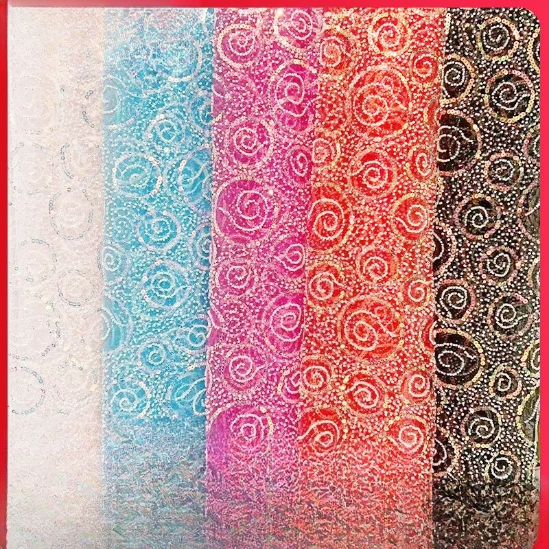 

Лазерная вышивка с цветком сливы, трехмерная ткань с блестками, полиэфирная сетчатая ткань, детская юбка, вышивка, ткань для одежды