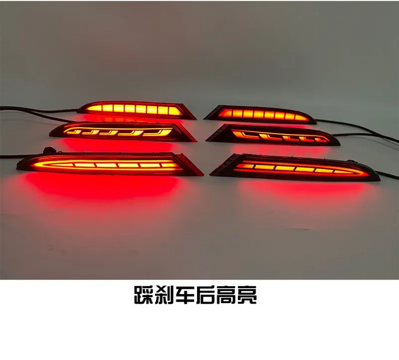 Car Rear Bumper Light Reflector For BYD Yuan PLUS ATTO 3 2022-2024 Fog Light Modified LED Dynamic Turn Signal Brake Pilot Lamp detail image 21