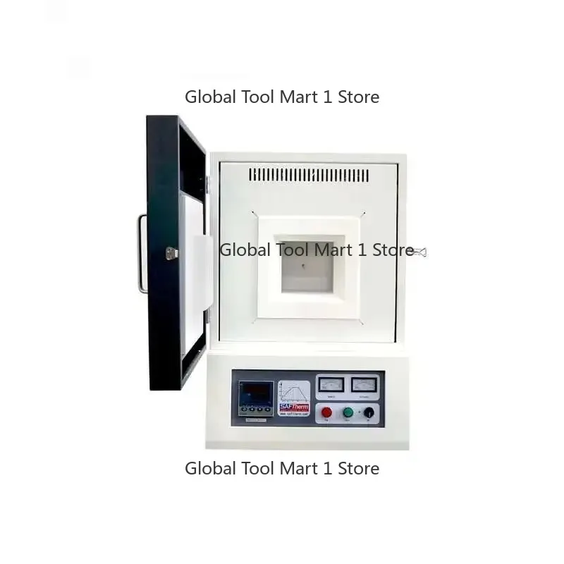 

1700 Degree Box Type Resistance Furnace Ceramic Fiber Programmable Muffle Furnace High Temp Rapid Sintering