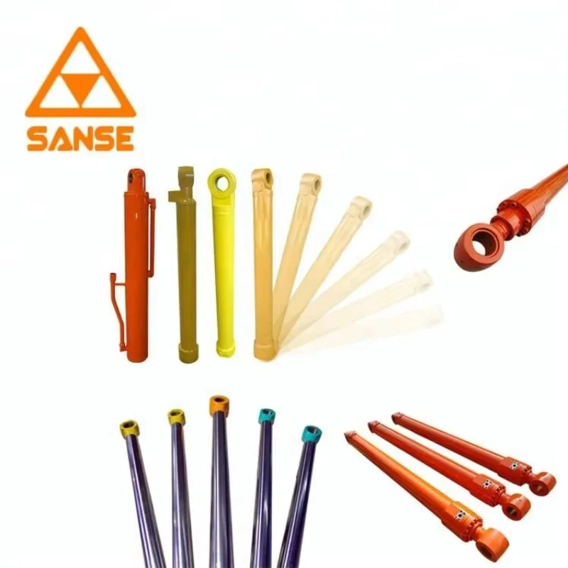 Novo cilindro hidráulico de melhor preço de fábrica para cilindros de balde de lança de braço de escavadeira de 50-400 toneladas feitos de aço