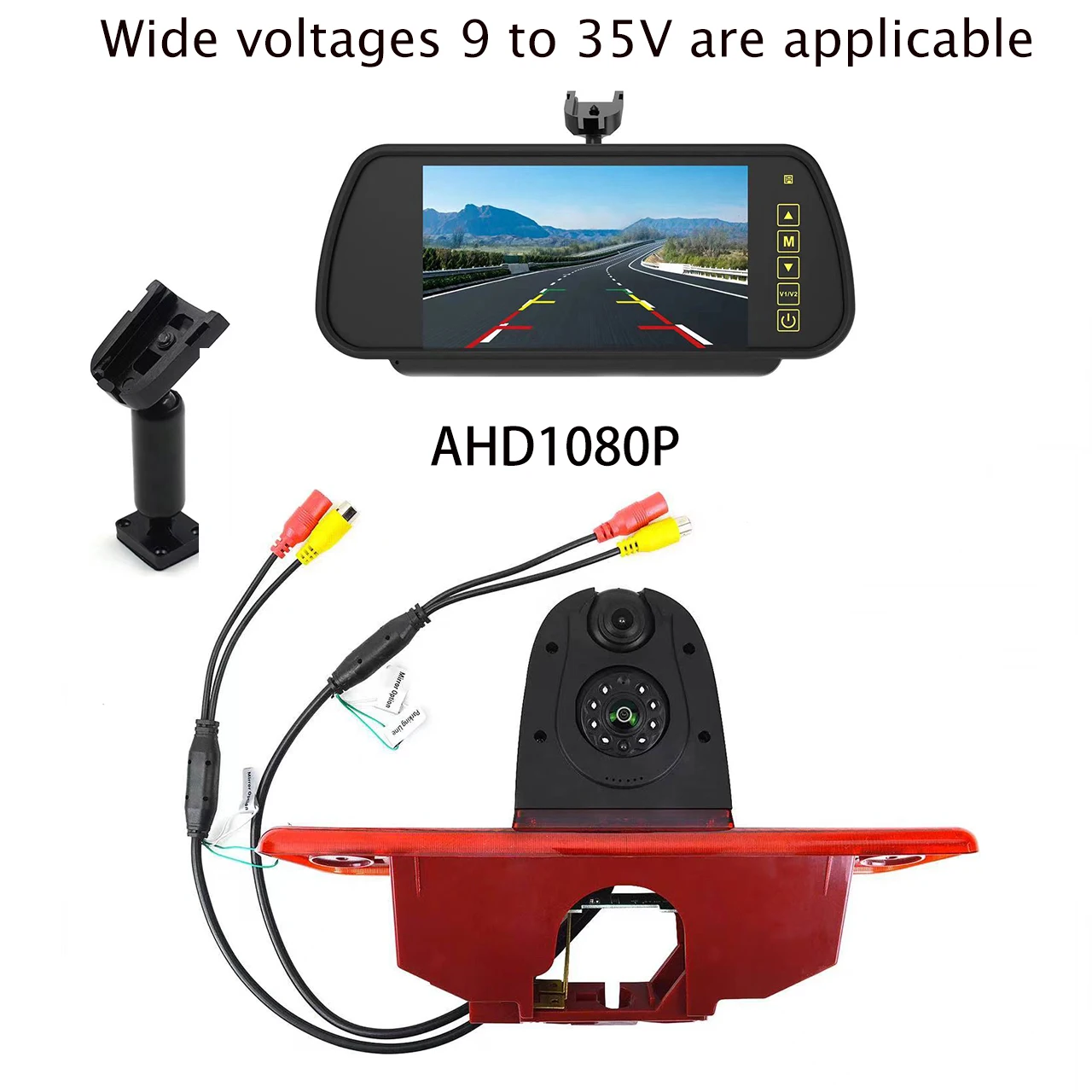 

AHDSuitable for Citroen Jump/Space Traveler, Peugeot Expert/Traveler for Toyota ProAce (2007-2016) dual camera reverse camera