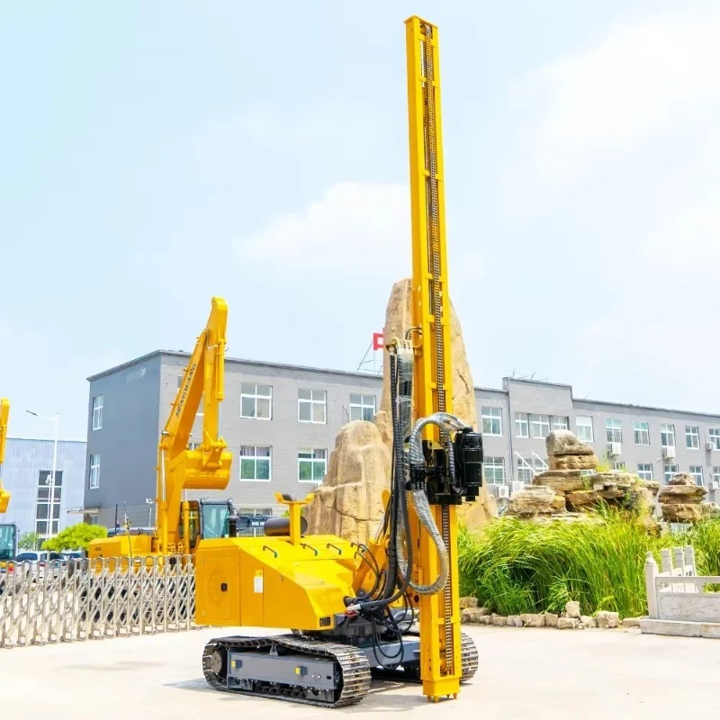 2025 Hengwang High-Tech 16m Depth UndergroundBore Pile Machine Modular Rotary Drilling Rig