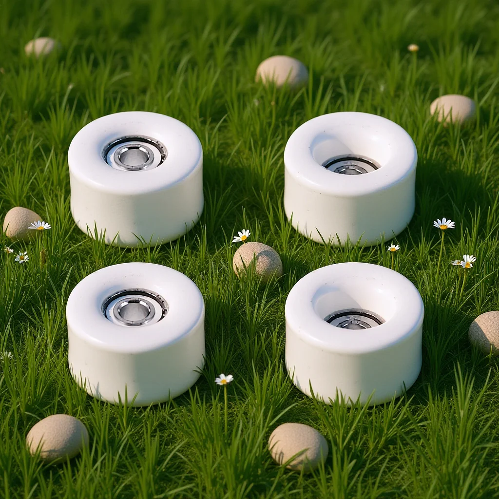 

4Pcs Finger Skateboard Wheels Precision Crafted Sturdy Build Enhanced Flexibility Stability Perfect for Skating Performance