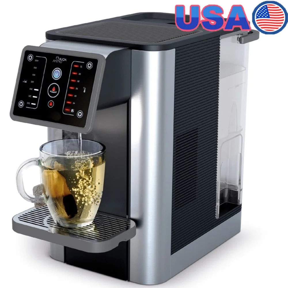 Electric Kettle with Temperature Control Instant Hot Water Filtered Water NSF Certified Compact Design Auto-Dispense 7 Settings