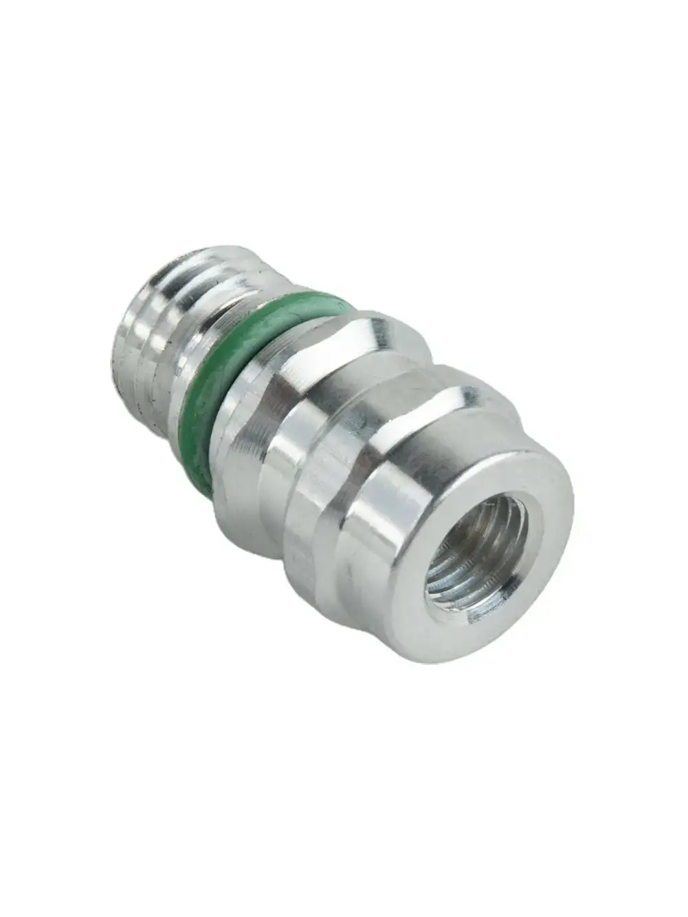 Nowy zawór serwisowy wysokiego Adapter portu R-134a bocznego z wymiennymi rdzeniami zaworów M12 X 1.5 gwint do chryslera do Ford — zdjęcie 2