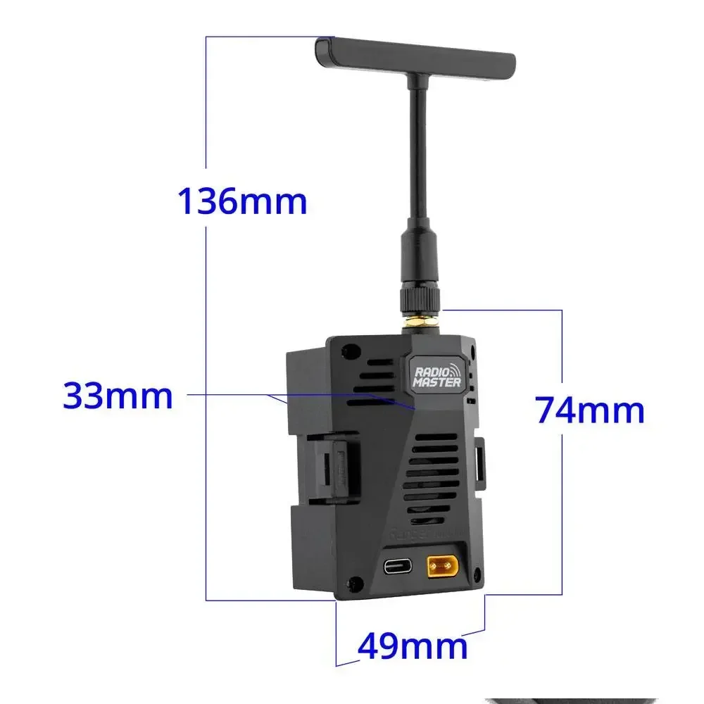 Disponibile RadioMaster Ranger Micro ELRS Modulo 2.4GHz Combo Set RP1 RP2 Ricevitore RX per TX16S TX12MKIl MK2 Accessori Radio Parte
