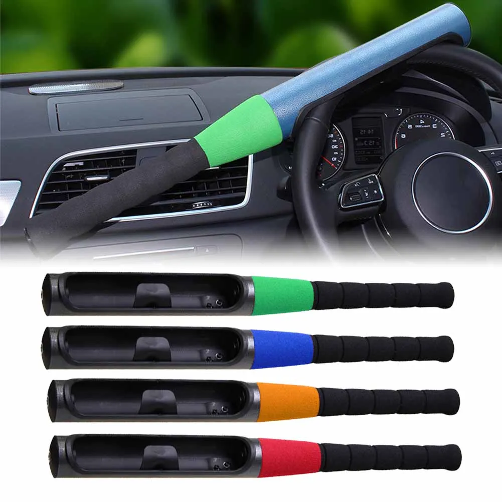 

New Car Steering Wheel Locks Anti-Theft Car Rotary Steering Wheel Lock Defense Lock Baseball Bat Style Tools with Keys