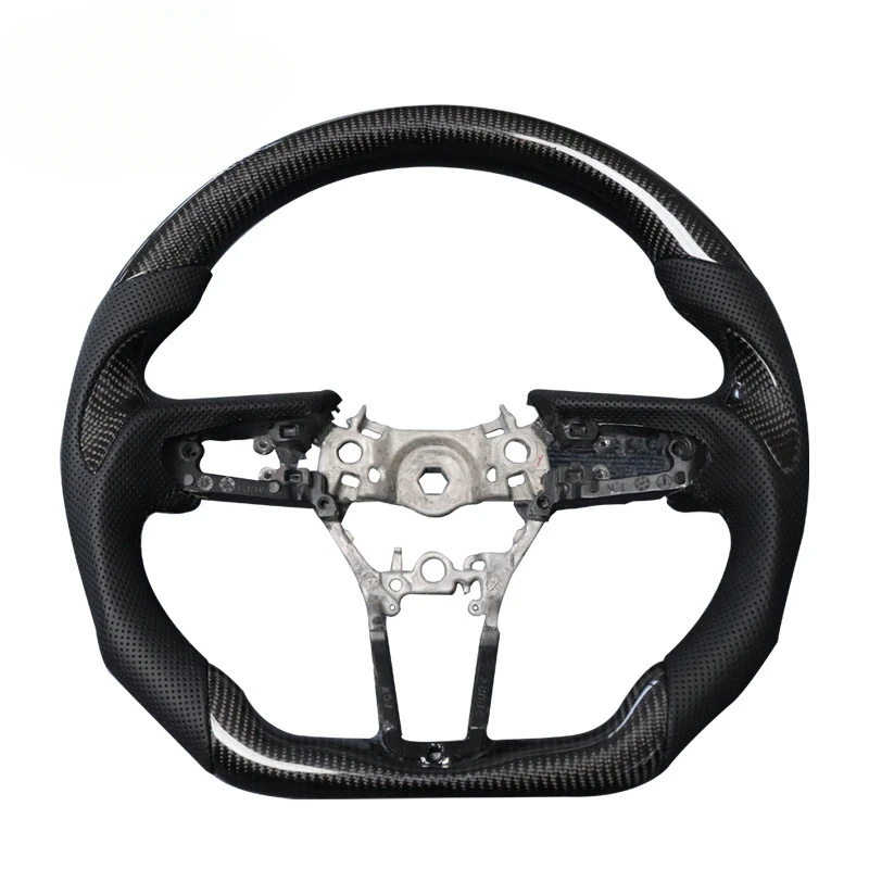 For CX5 Axela Modified Carbon Fiber Steering Wheel In Stock With Steering Wheel Horn Cover