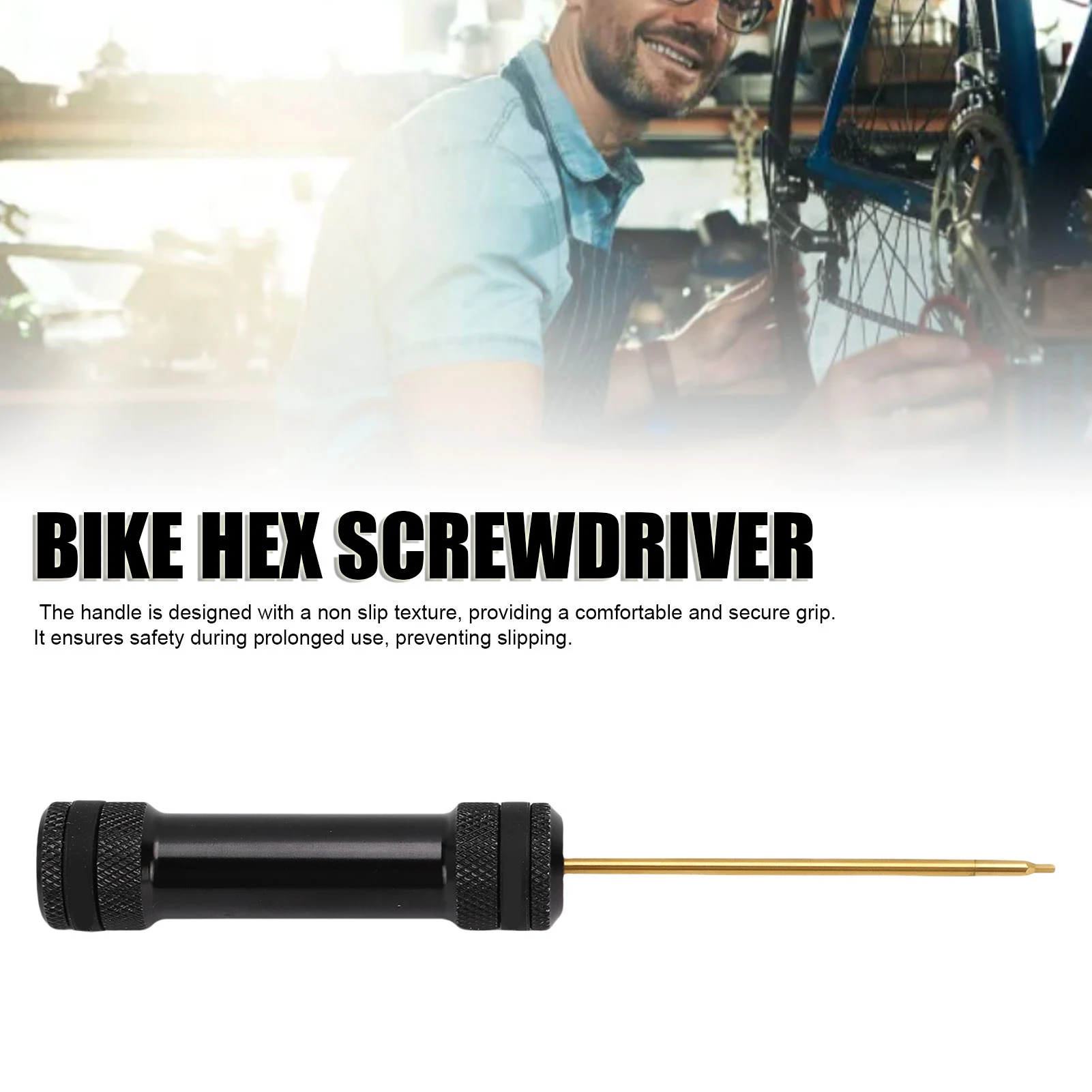 

Велосипедная шестигранная отвертка из сплава, шестигранная отвертка с головкой 1,5 мм, инструмент для ремонта масляной дисковой тормозной системы