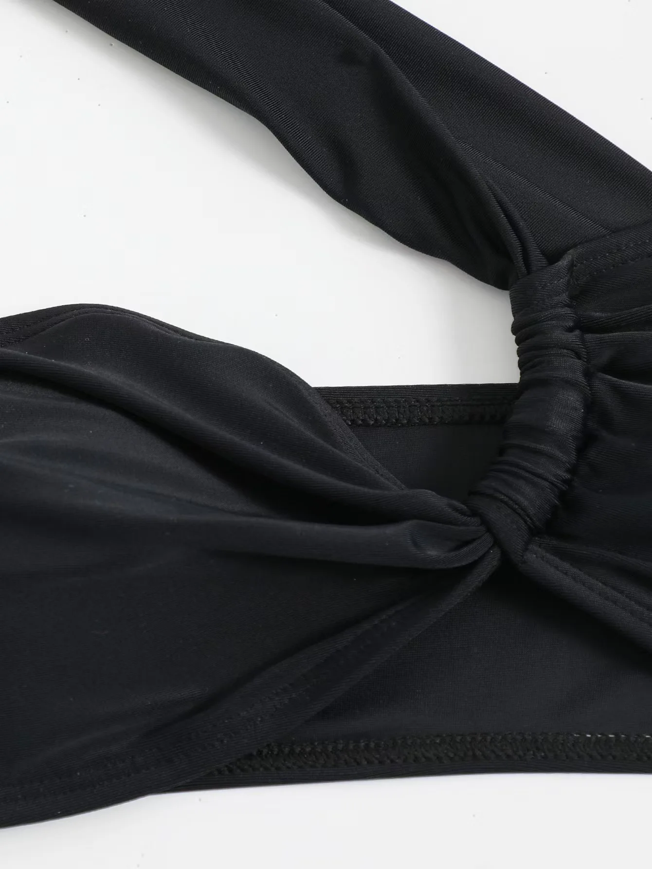 

New One-Shoulder Bikini Women Swimwear Swimsuit Solid Bathing Suits Summer Beachwear Micro Women Sexy Push Up Bikini 2023