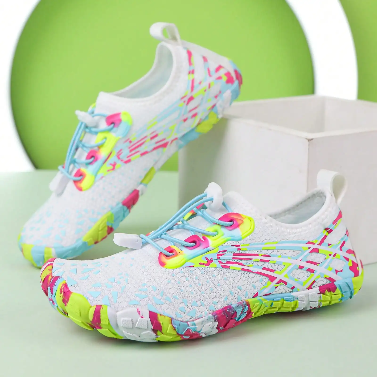 

Couple Anti Slip Quick Dry Water Shoes Outdoor Beach Swim Diving Hiking Amphibious Footwear