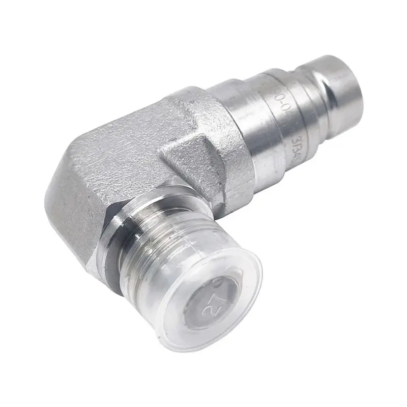 New Male & Female Hydraulic Flat Coupler 7246781 For Bobcat Skid Steer Loader 653, 751, 753