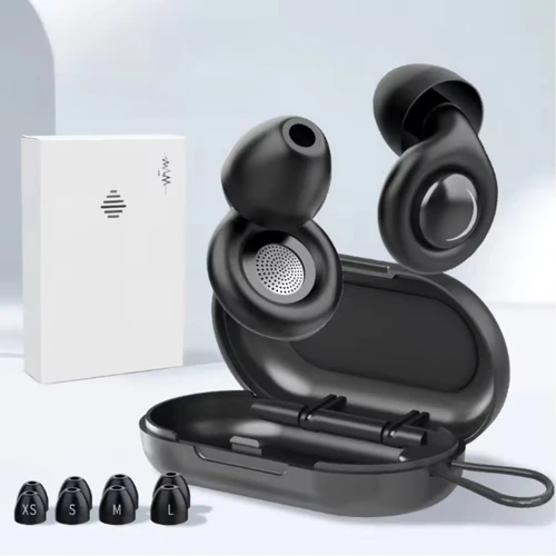 Tapones para los oídos antiruido, tapones para los oídos de silicona con cancelación de ruido para dormir, antironquidos, tapones para los oídos para motocicleta, protectores para los oídos con aislamiento acústico