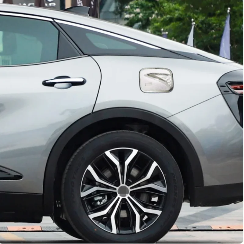 Car Oil Gas Fuel Tank Cap Trim Covers ABS Decoration Exterior Accessories For Toyota   Crown Crossover Sport Cross 2023-2024