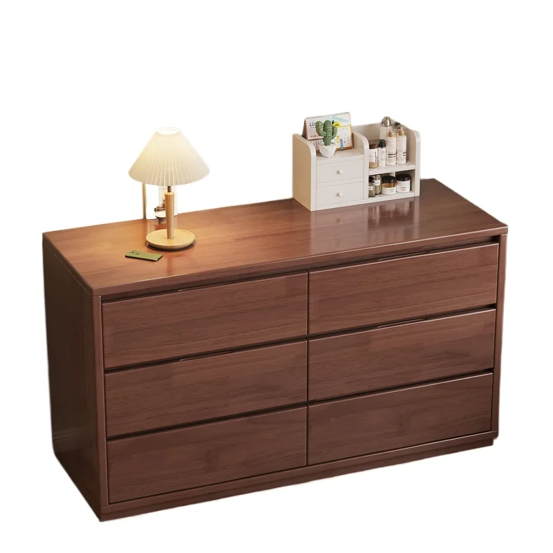 

Bedroom Dresser Furniture - Wooden Three Drawer Dresser Living Room Storage Cabinet