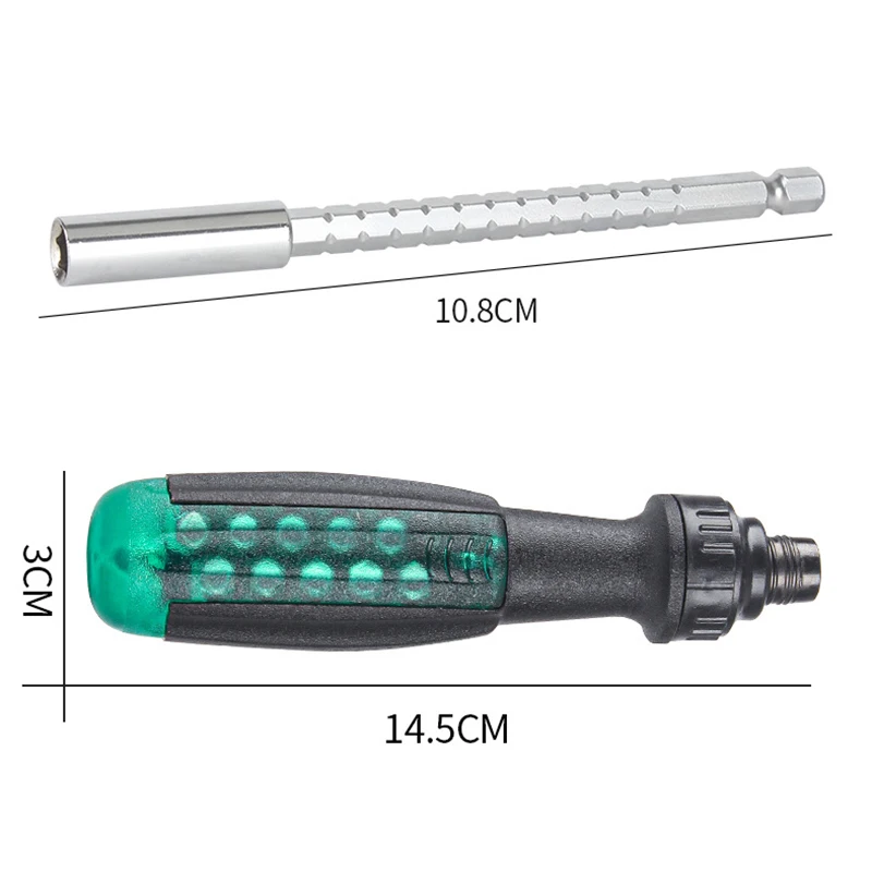 Set di punte per cacciavite magnetico Utensili manuali Cacciavite Phillips Apparecchi multifunzione Kit di riparazione auto Accessori per utensili domestici