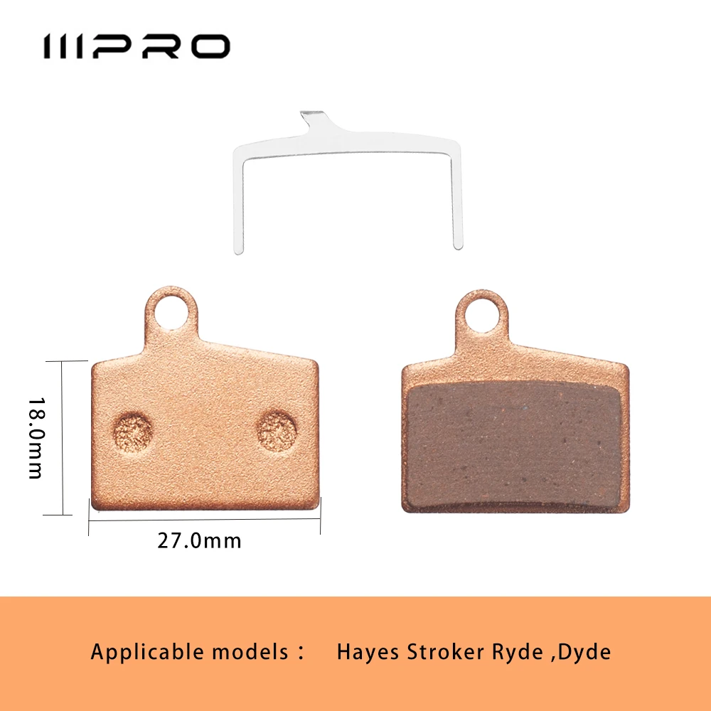 وسادات فرامل قرصية IIIPRO - معدنية ملبدة لـ MT200/M355/M785/MT2، SRAM BB7، Hope |   وسادات فرامل الدراجة الجبلية والطرق تناسب الجميع