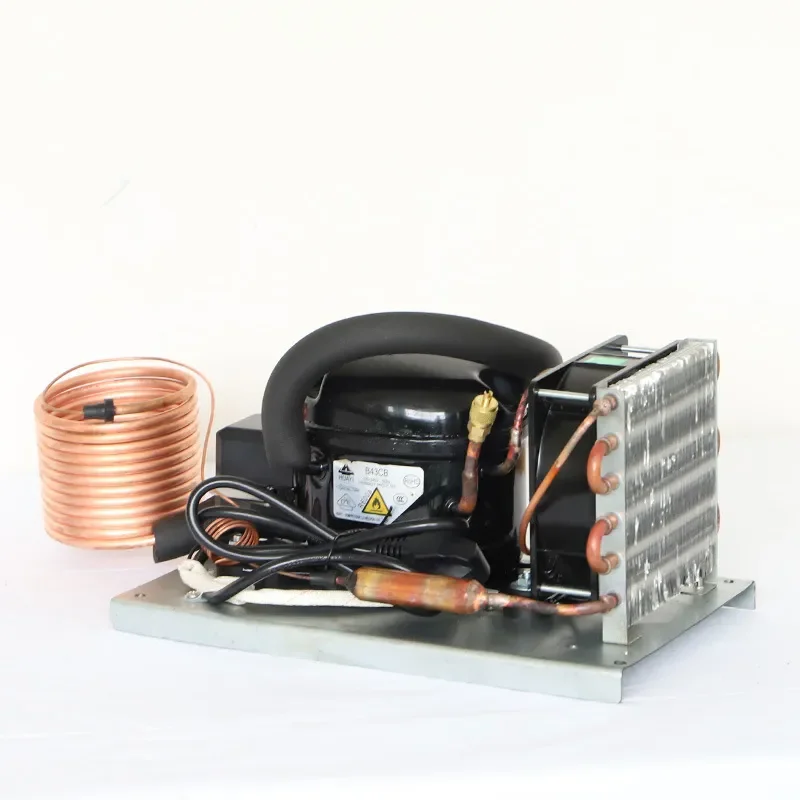 For QD35W Small Chiller 220V R600A Circulating Water Refrigerator Power-on Refrigeration Environmental Protection Gas Cooler