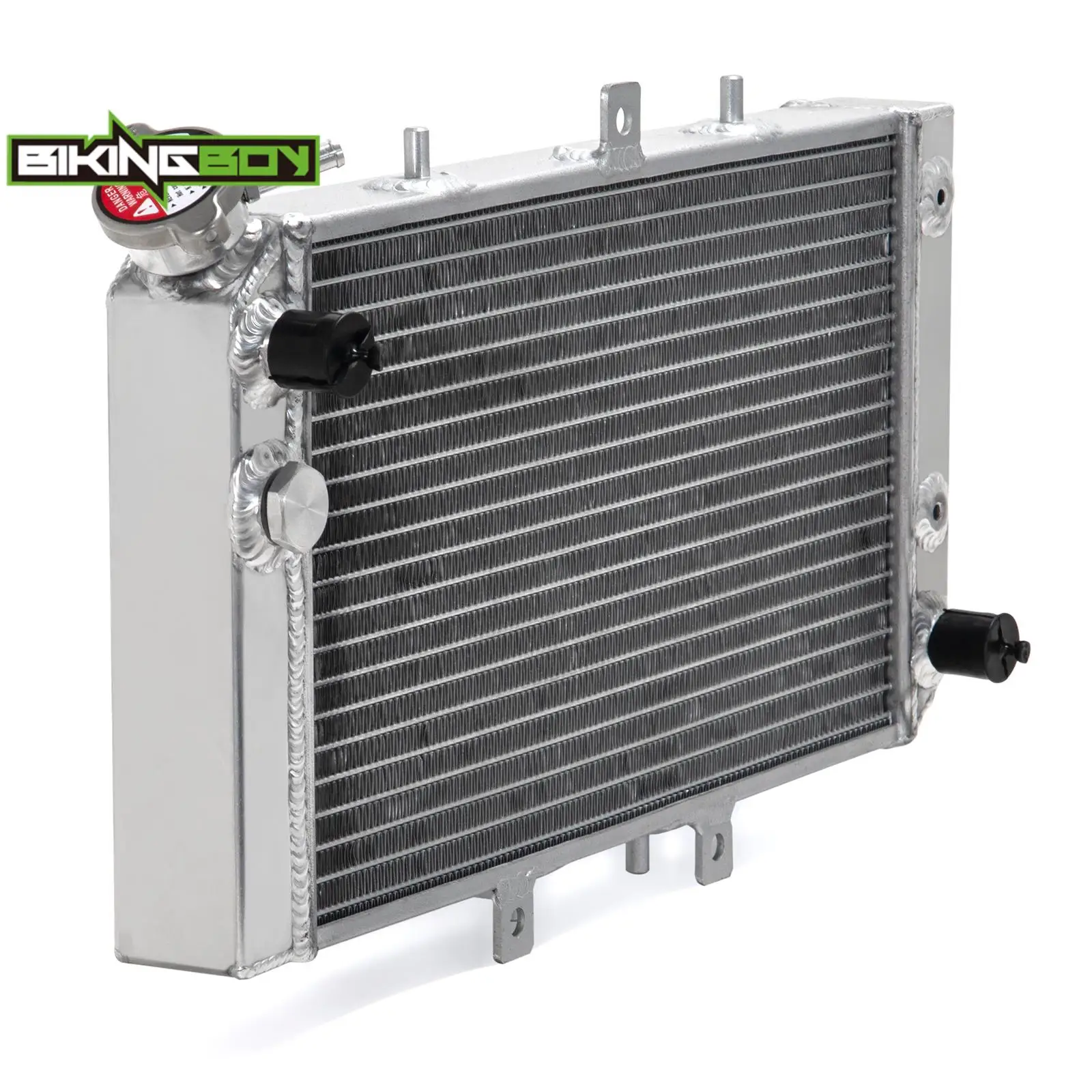 BIKINGBOY For Polaris Outlaw 500 2006 2007 Engine Radiator Cooling Water Cooler 2203783 1240222 ATV UTV Aluminium Alloy Core