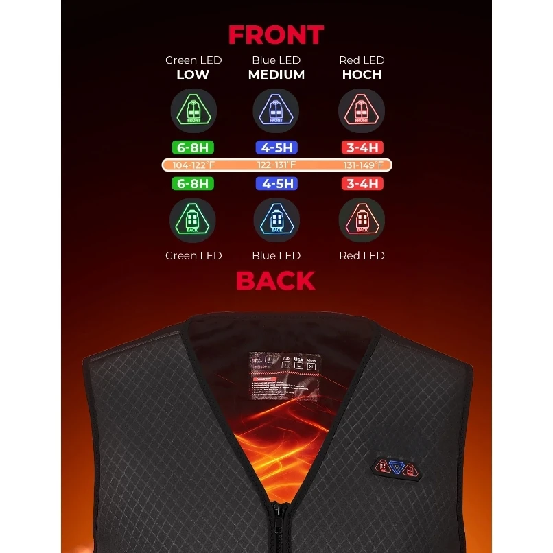 Used for motor Winter Warm Heated Vest Men Women Motorcycle Heated Jacket USB Electric Smart Heating For Skiing Fishing Outdoor