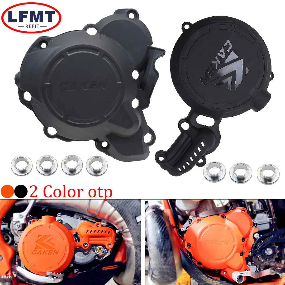 

Motocross Clutch Guard Engine Ignition Protector Water Pump Cover For HENGJIAN HJMOTO HJZ300 Z300 Enduro Motorcycle Accessories