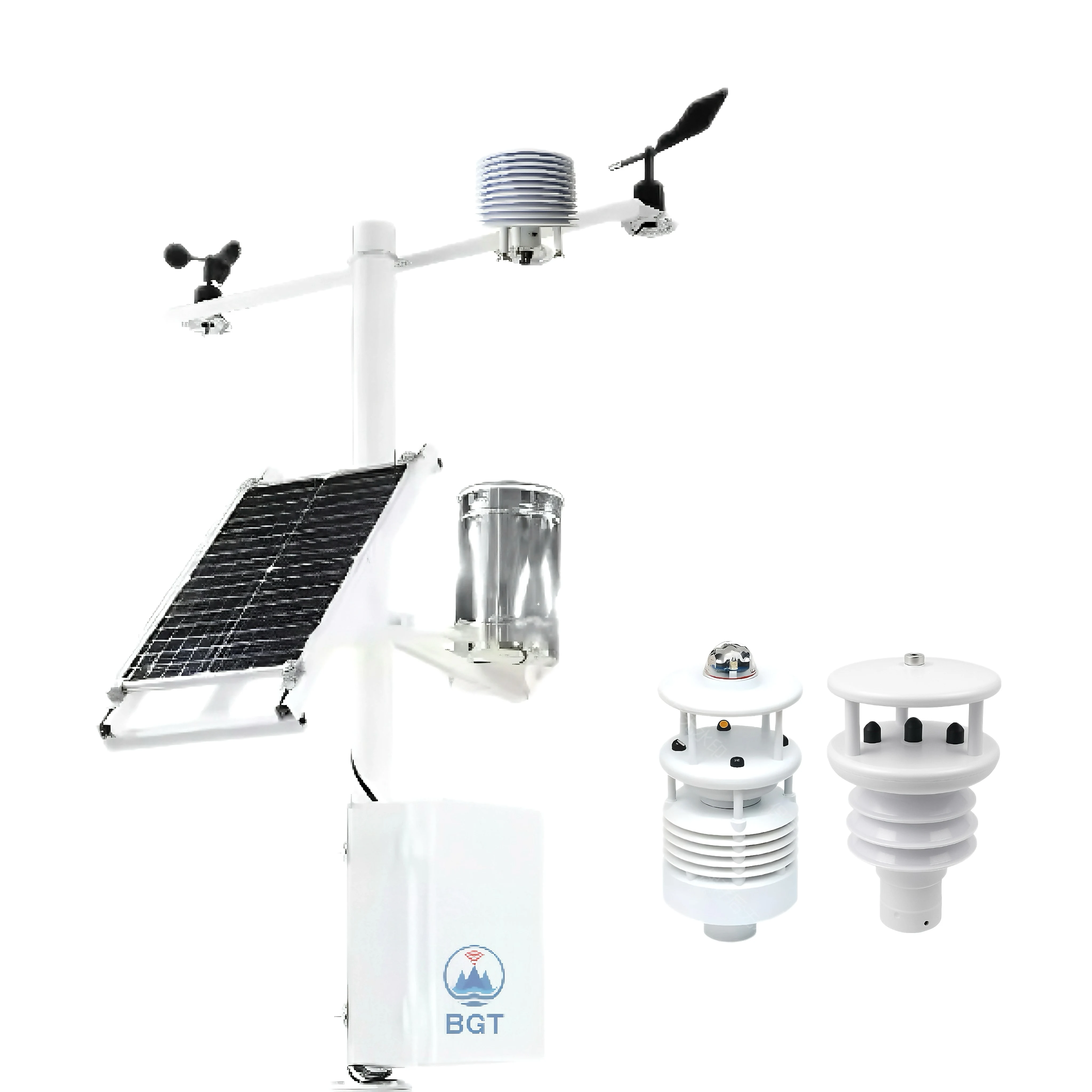 

Professional Wireless Automatic Smart City Weather Station Outdoor with Air Quality Noise/CO2/PM2.5 Sensor