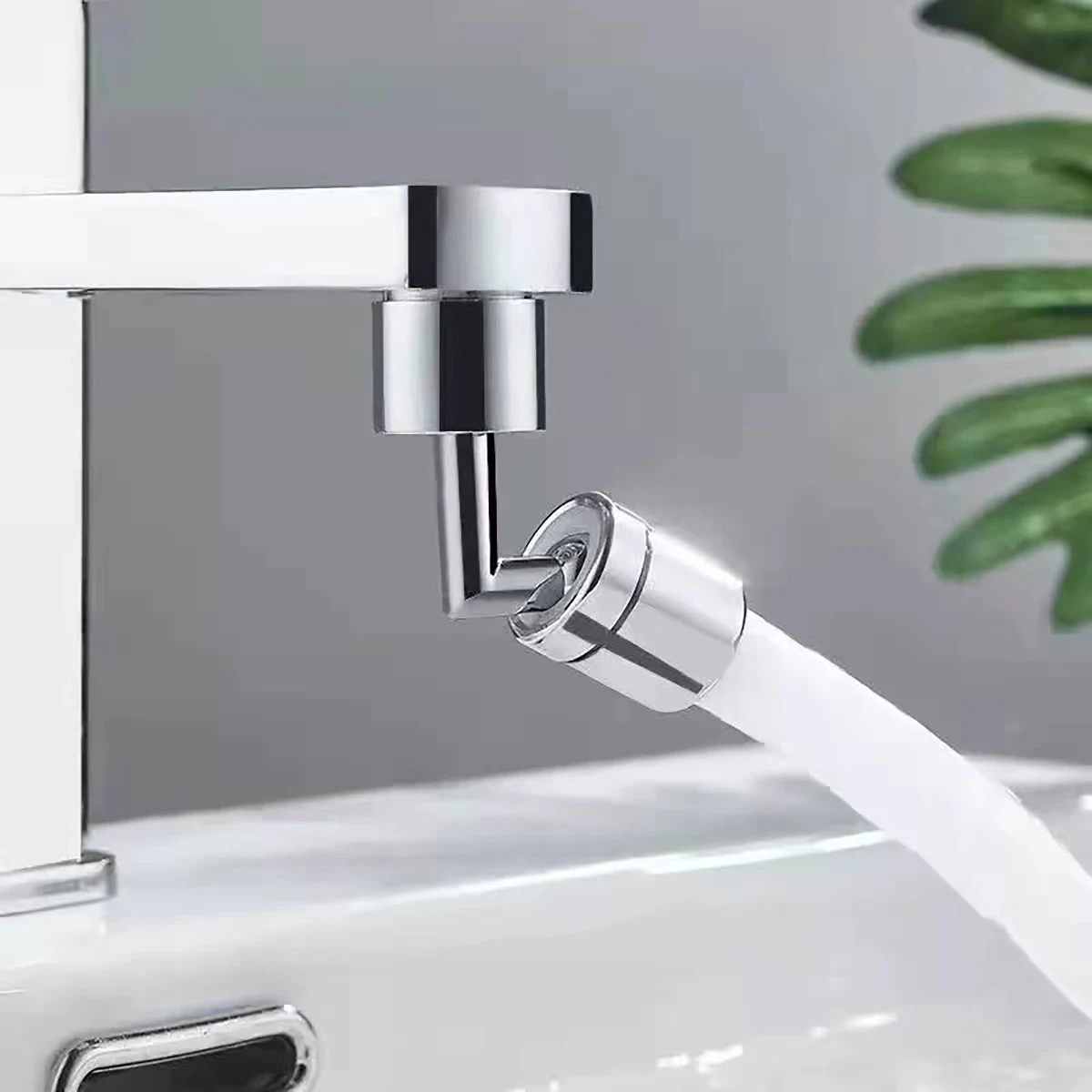 720 Degree Rotating Faucet Bubbler Single Mode Universal Faucet Extender Adapter Kitchen Bathroom Splash Proof Faucet Nozzle