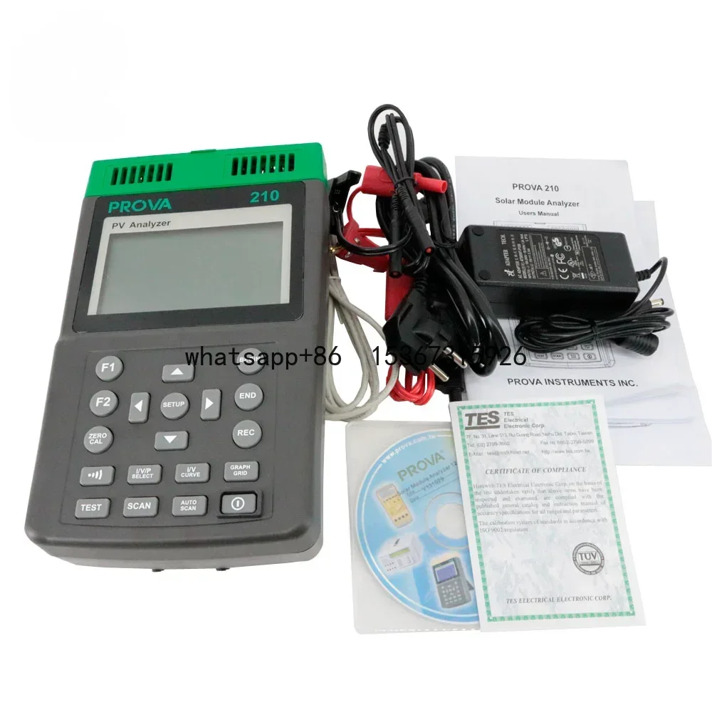 

PROVA 210 Solar Module Analyzer 1% (1% of Vopen 0.1V) Curve Test for Solar Cell