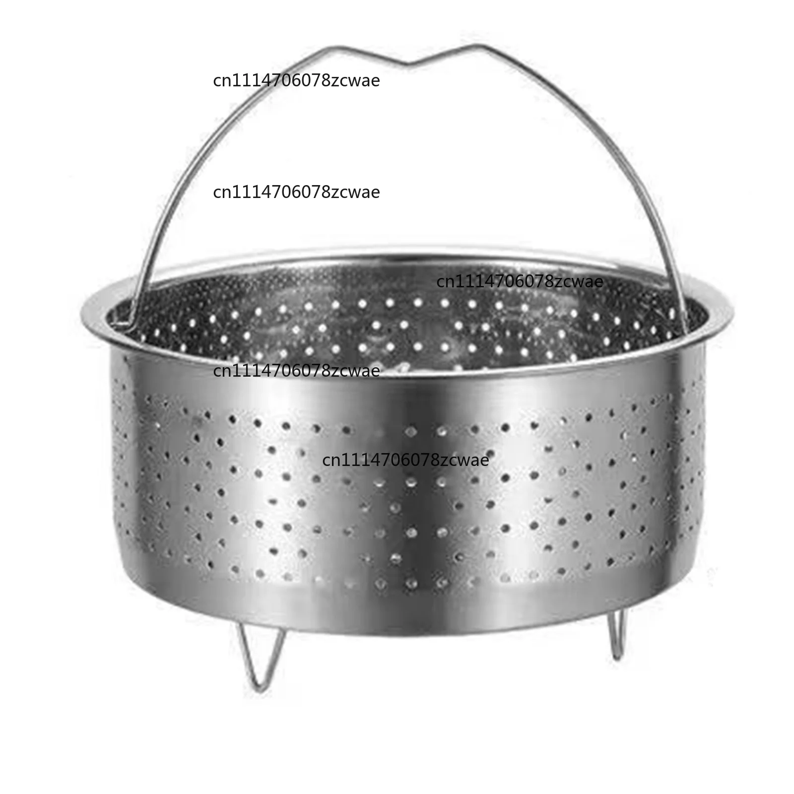 Stainless Steel Steamer Rack Insert Stock Pot With Handle Steaming Tray Rice Pressure Cooker Basket Steamer Kitchen Cooking Tool