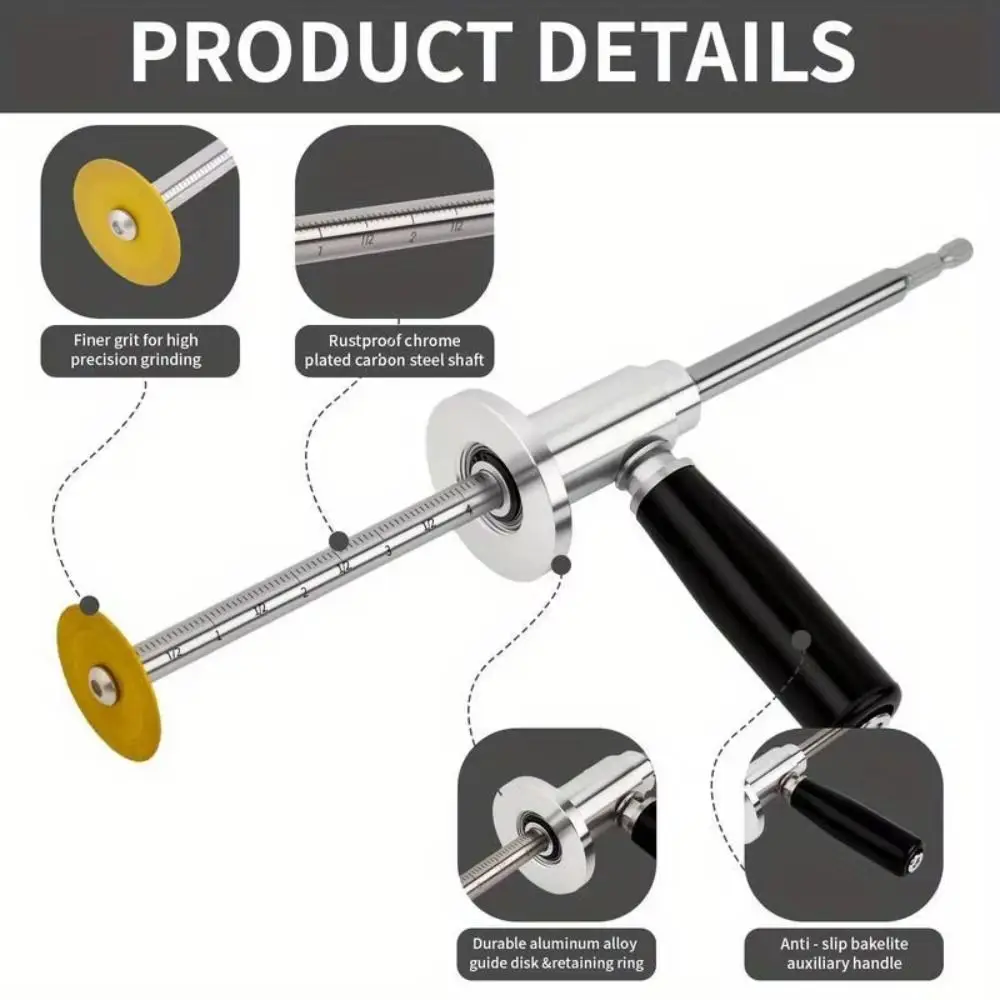 Diamond Grit Cutting Wheel PVC Pipe Cutter Ergonomic Handle Stainless Steel Inside PVC Pipe Cutter Adjustable Cutting Depth