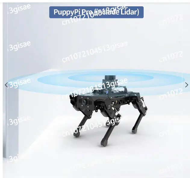 PuppyPi Hiwonder Quadruped Robot with AI Vision Powered By Raspberry Pi ROS Open Source Robot Dog